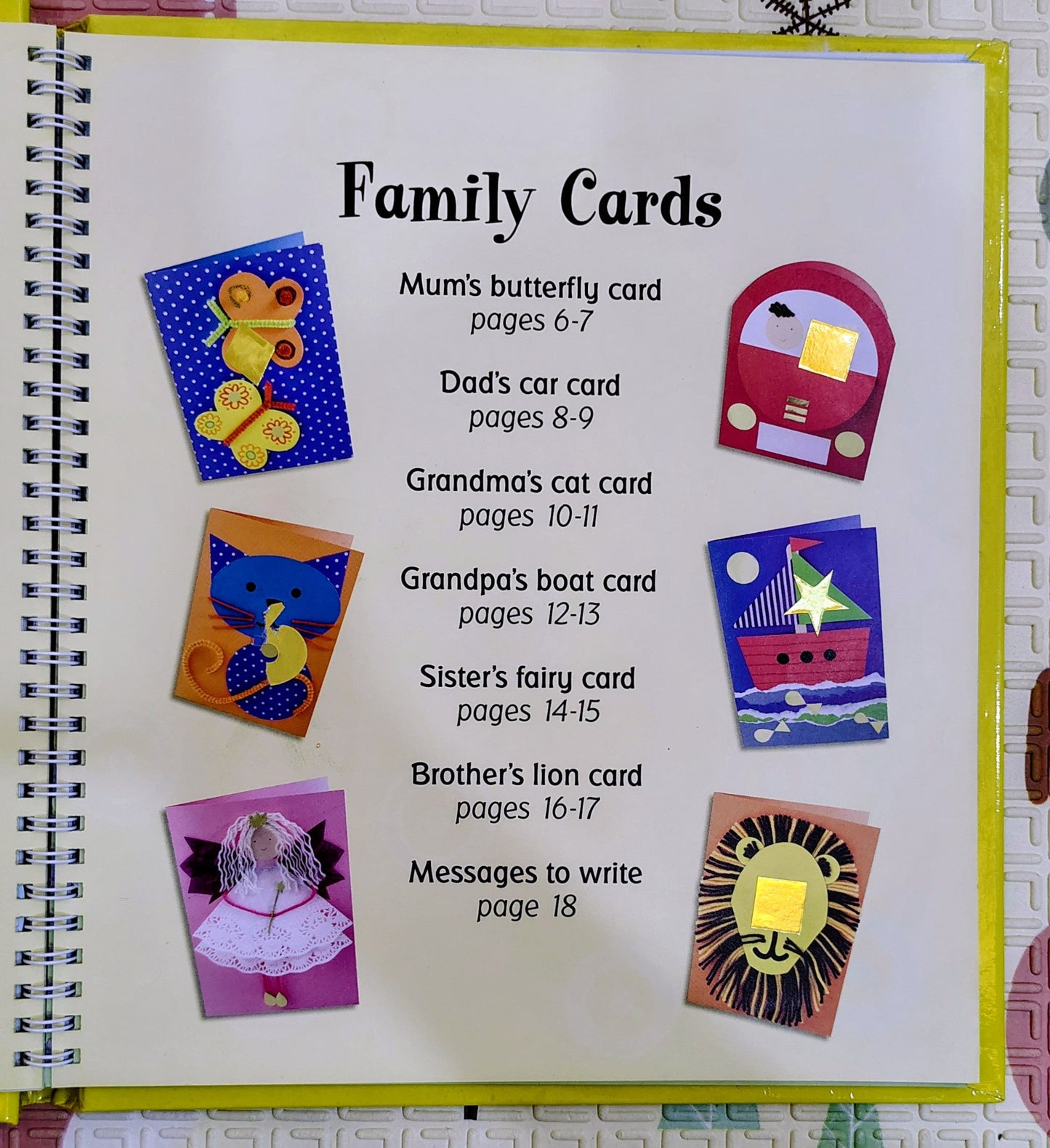 Let's Make Cards, White Elephant, Activity Book