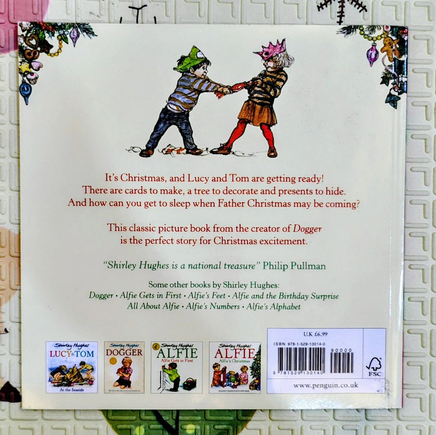 Lucy & Tom At Christmas by Shirley Hughes | Picture Book