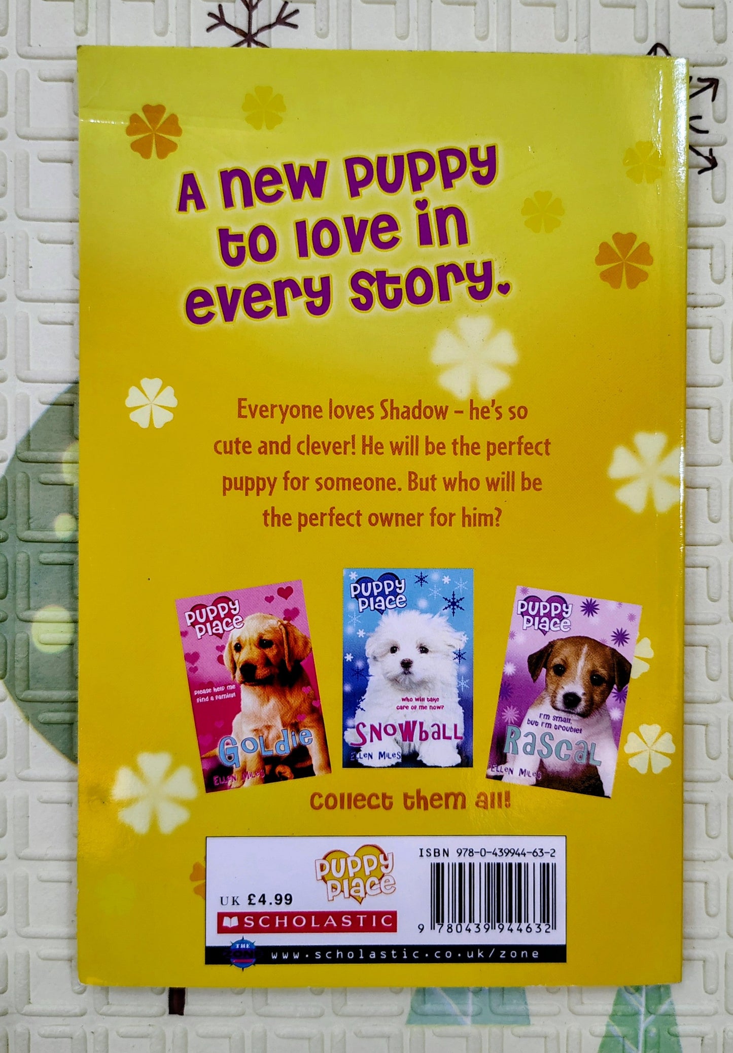 Puppy Place: Shadow by Ellen Miles | Children's Animal Fiction