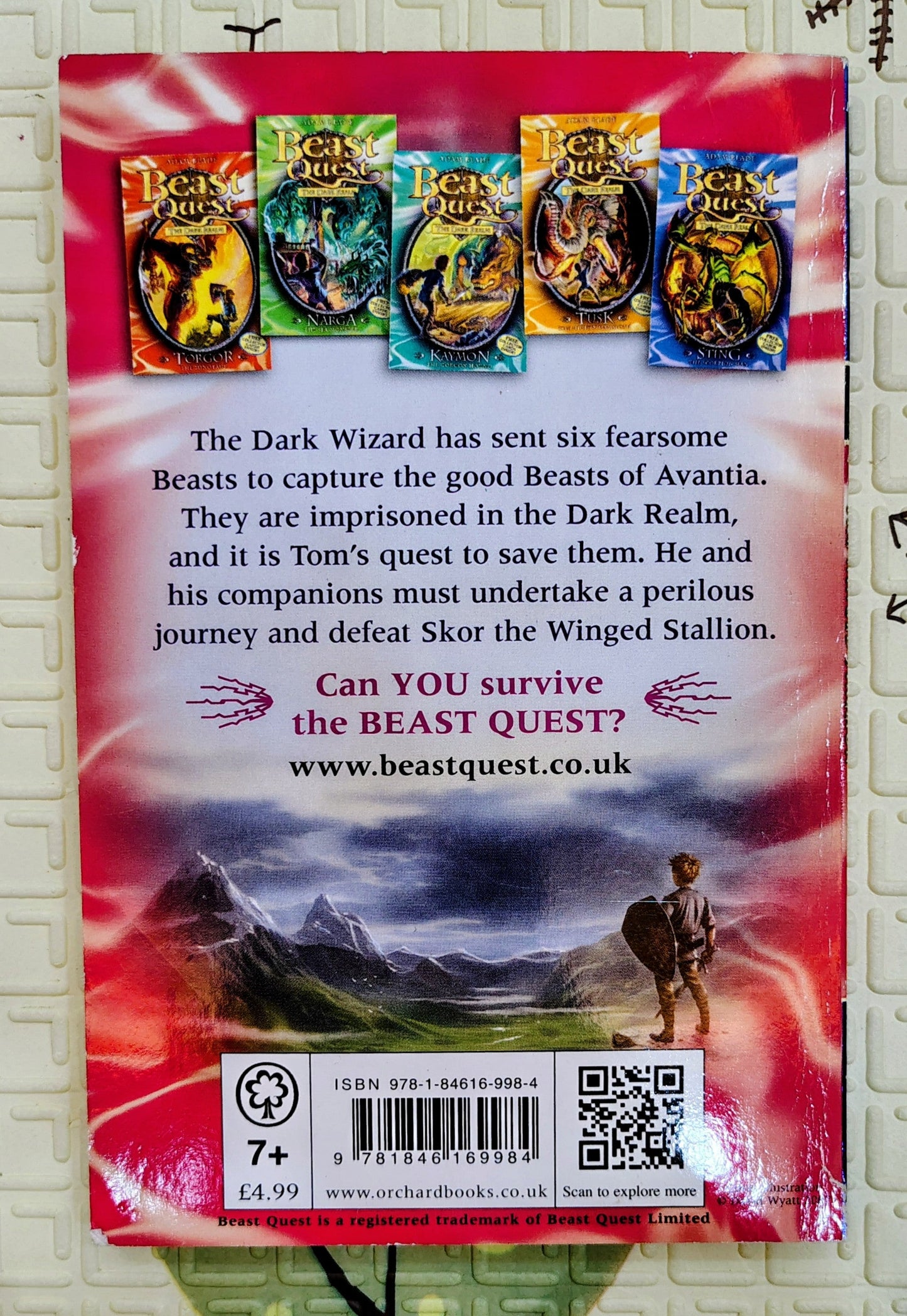 Beast Quest: The Dark Realm - Skor the Winged Stallion