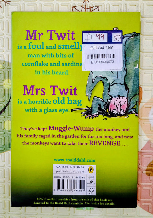 The Twits by Roald Dahl | Puffin Books | Children's Fiction