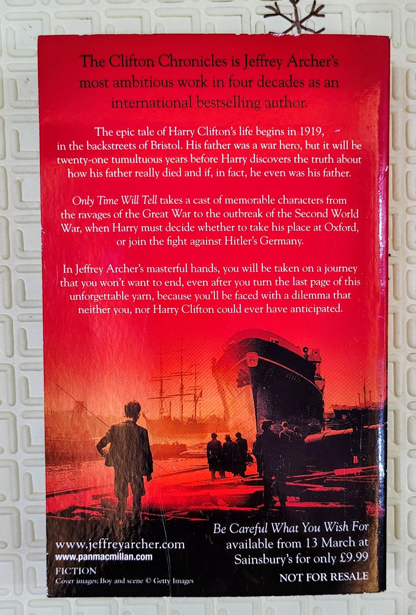 Only Time Will Tell by Jeffrey Archer | Historical Fiction