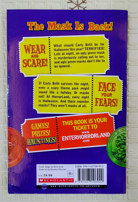 HorrorLand: The Scream of the Haunted Mask by R.L. Stine | Scholastic