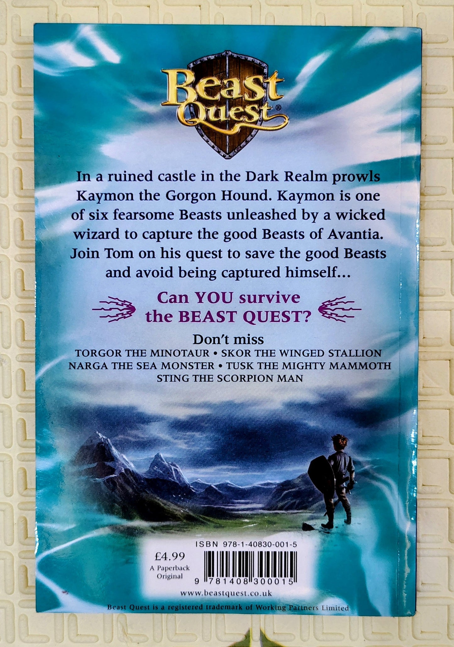Beast Quest: Kaymon the Gorgon Hound