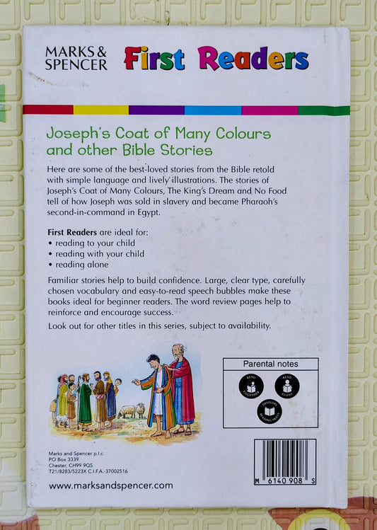 Joseph's Coat of Many Colours by Marks & Spencers | First Steps to Reading