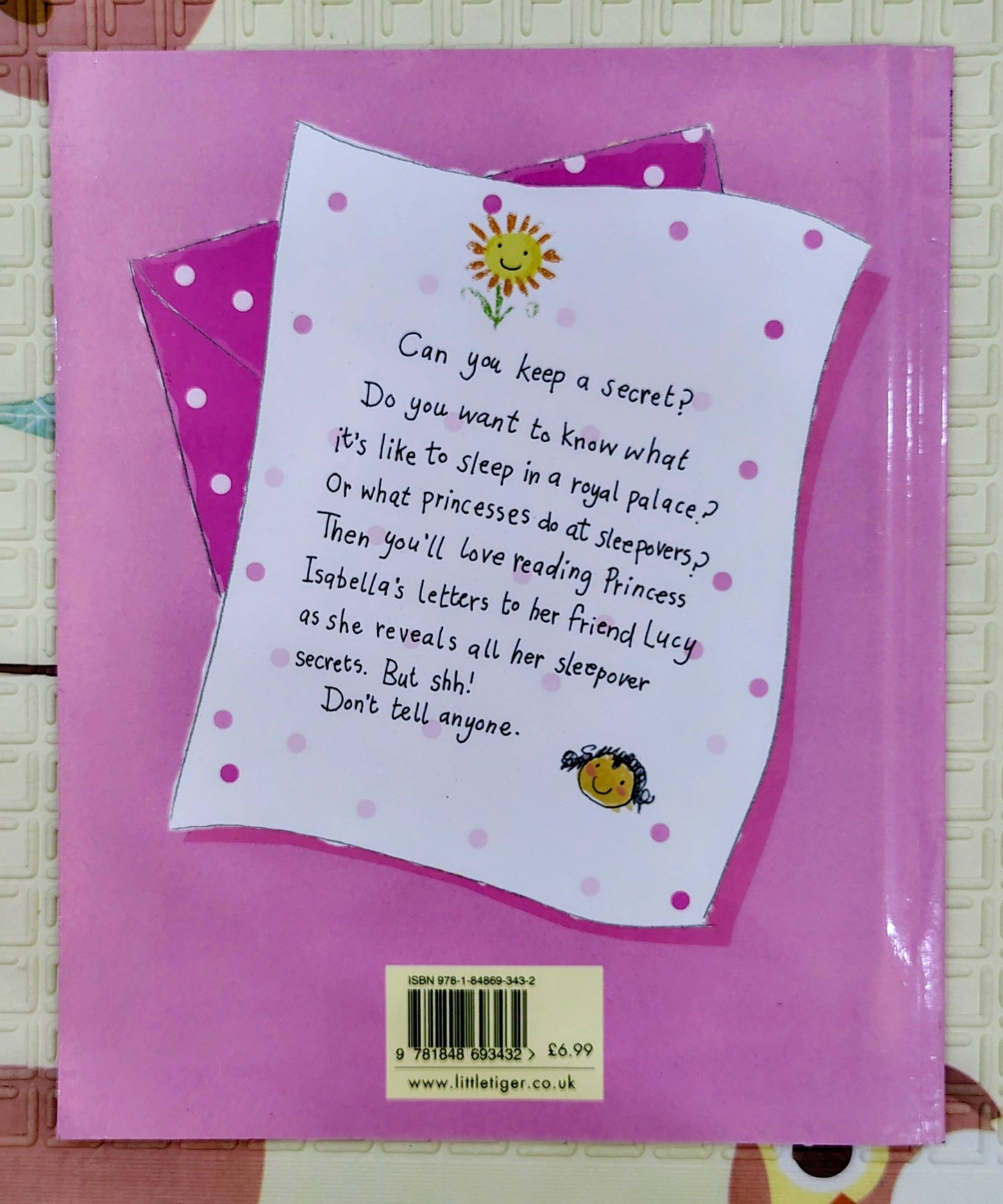 The Princess's Secret Sleepover by Hilary Robinson | Illustrated by Mandy Stanley