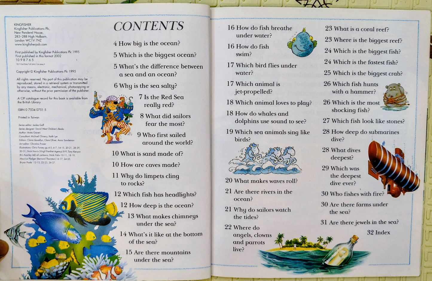 I Wonder Why: The Sea Is Salty and other questions about the oceans | Kingfisher | Educational