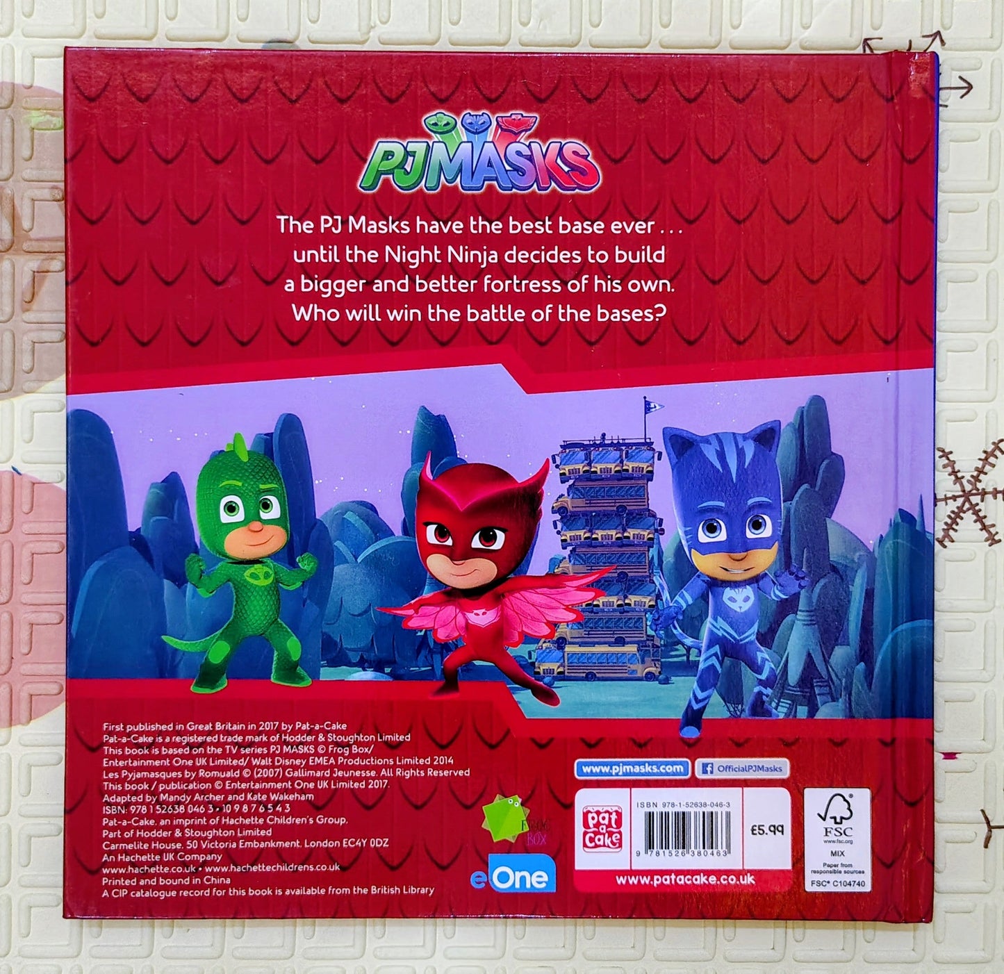 PJ Masks: Battle of the HQs by Pat-a-Cake