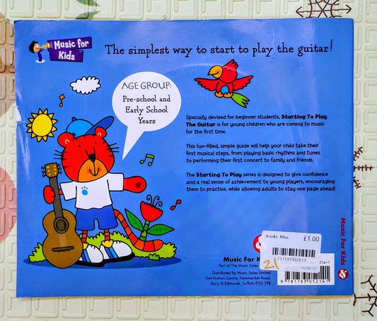 Starting To Play The Guitar | Activity Books