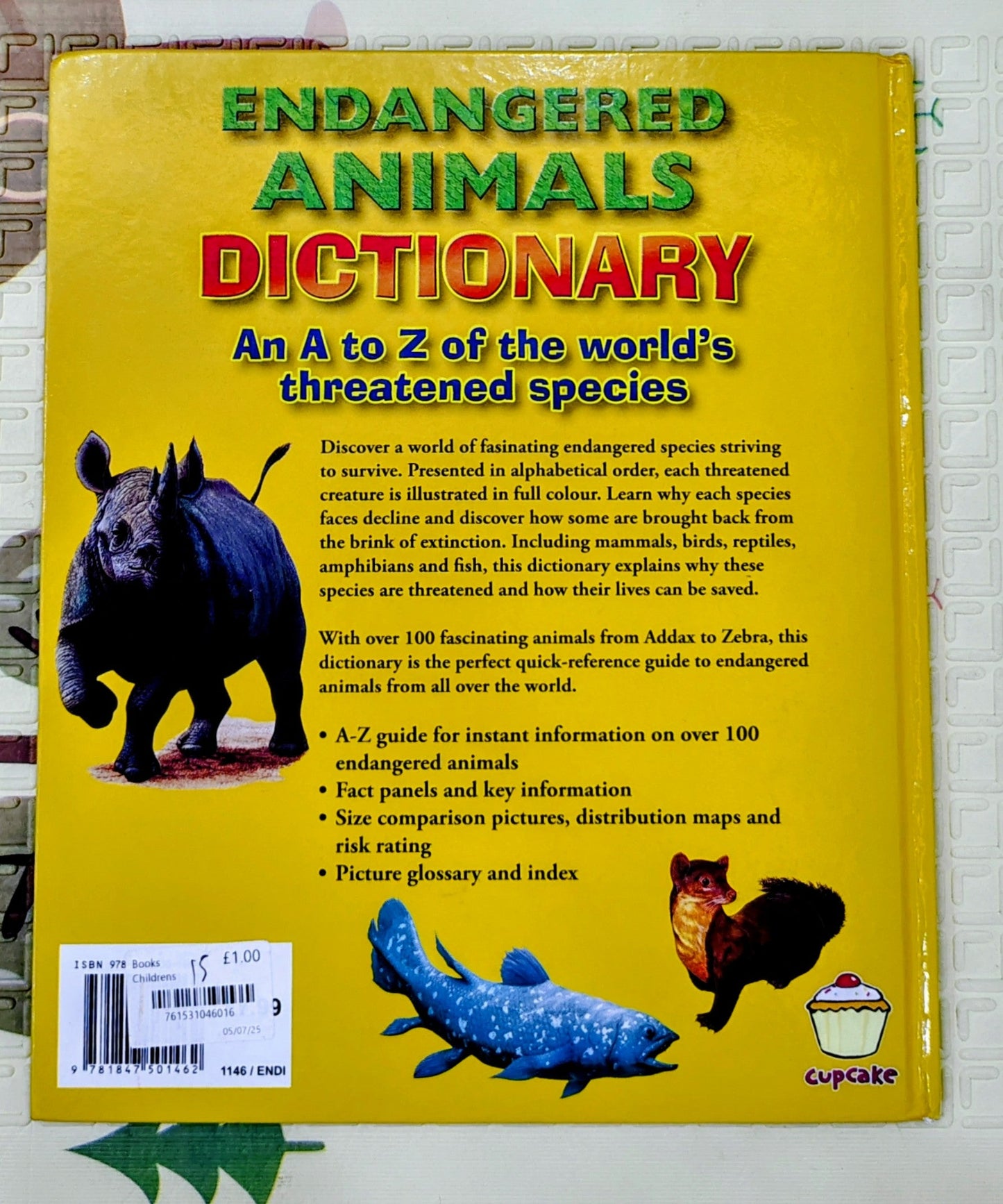 Endangered Animals Dictionary | A to Z of threatened species
