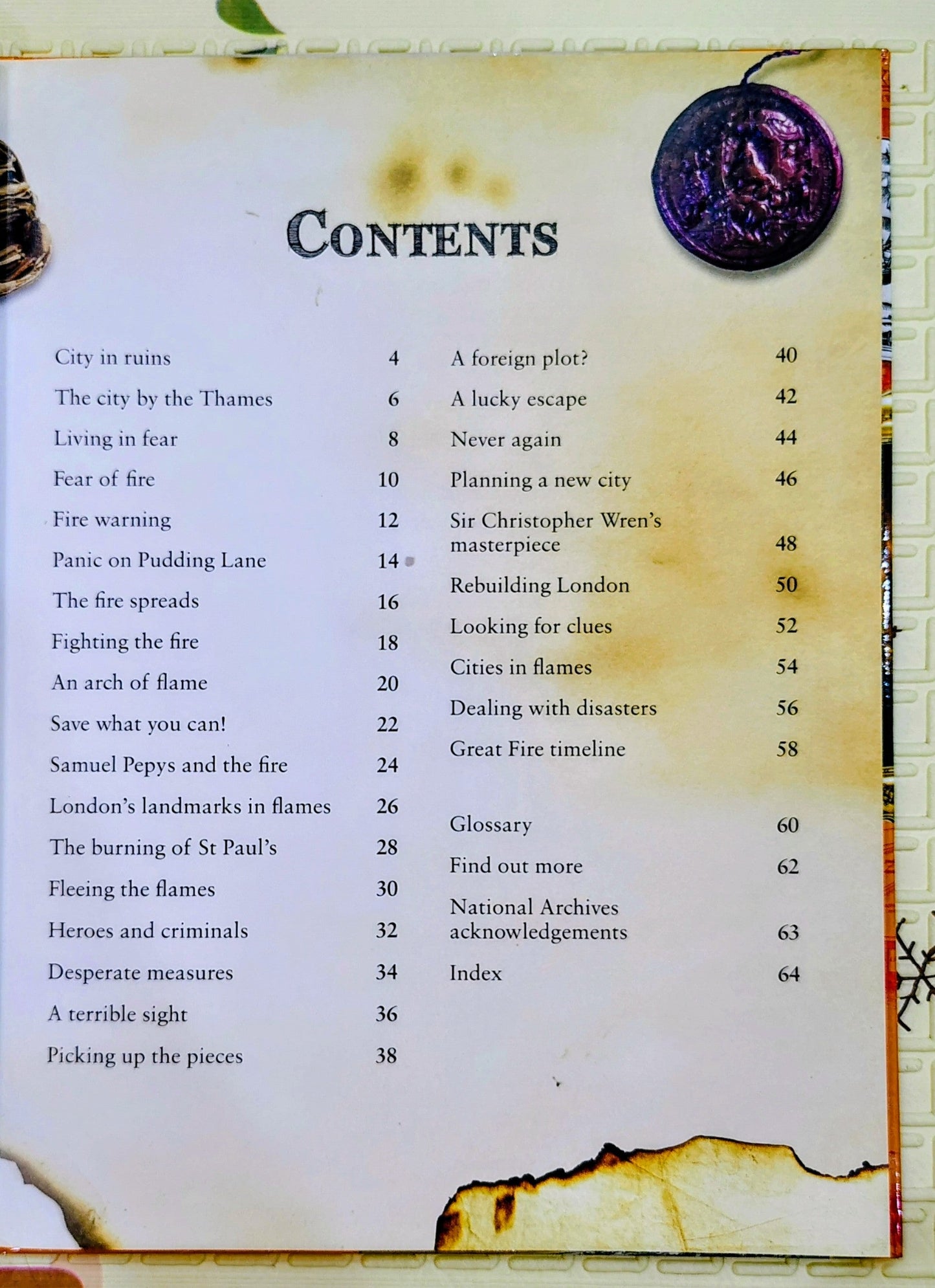 The Great Fire of London: Secrets Revealed! Unclassified | National Archives PuddingLane
