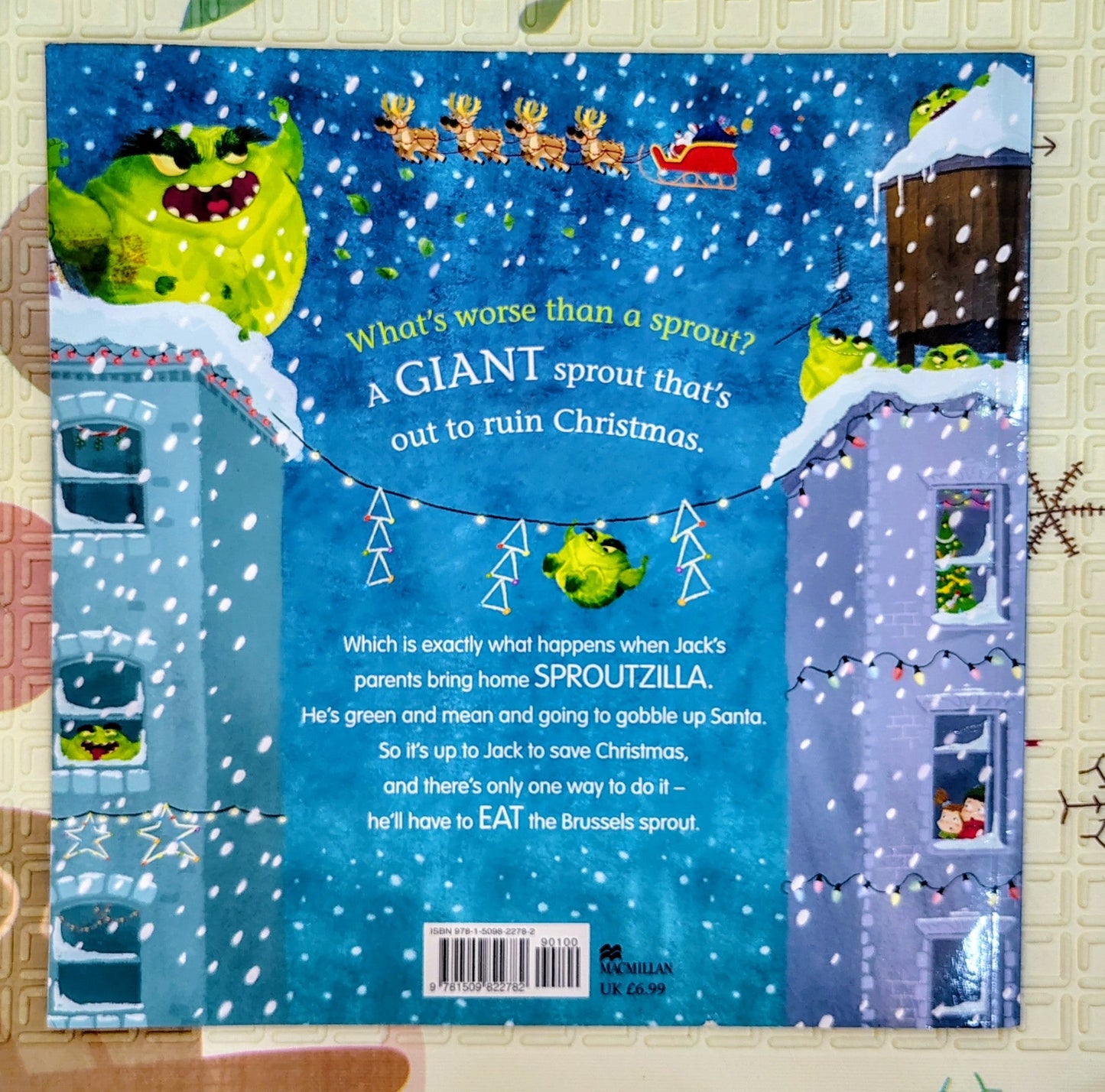 Sproutzilla vs. Christmas by Tom Jamieson and Mike Byrne | Picture Book