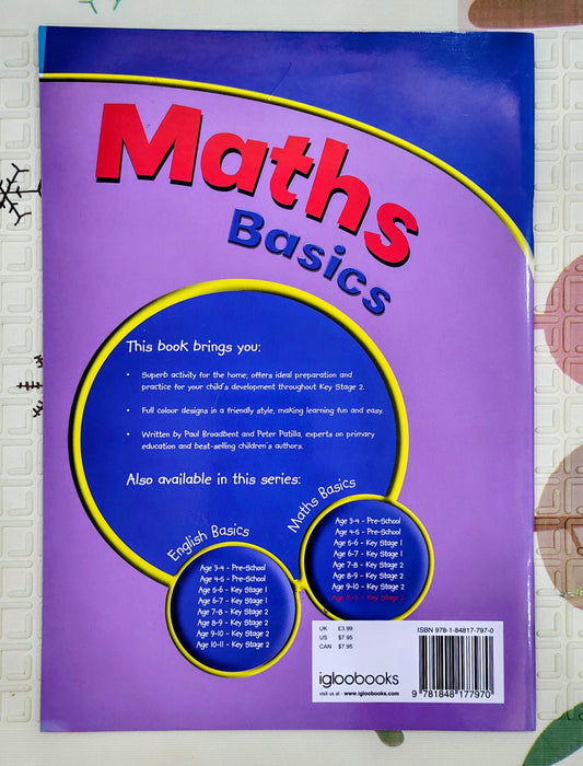 Maths Basics Age 10-11 by Leap Ahead | Activity book