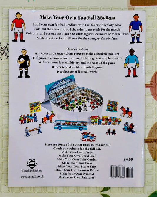 Make Your Own Football Stadium by Clare Beaton | Activity Book