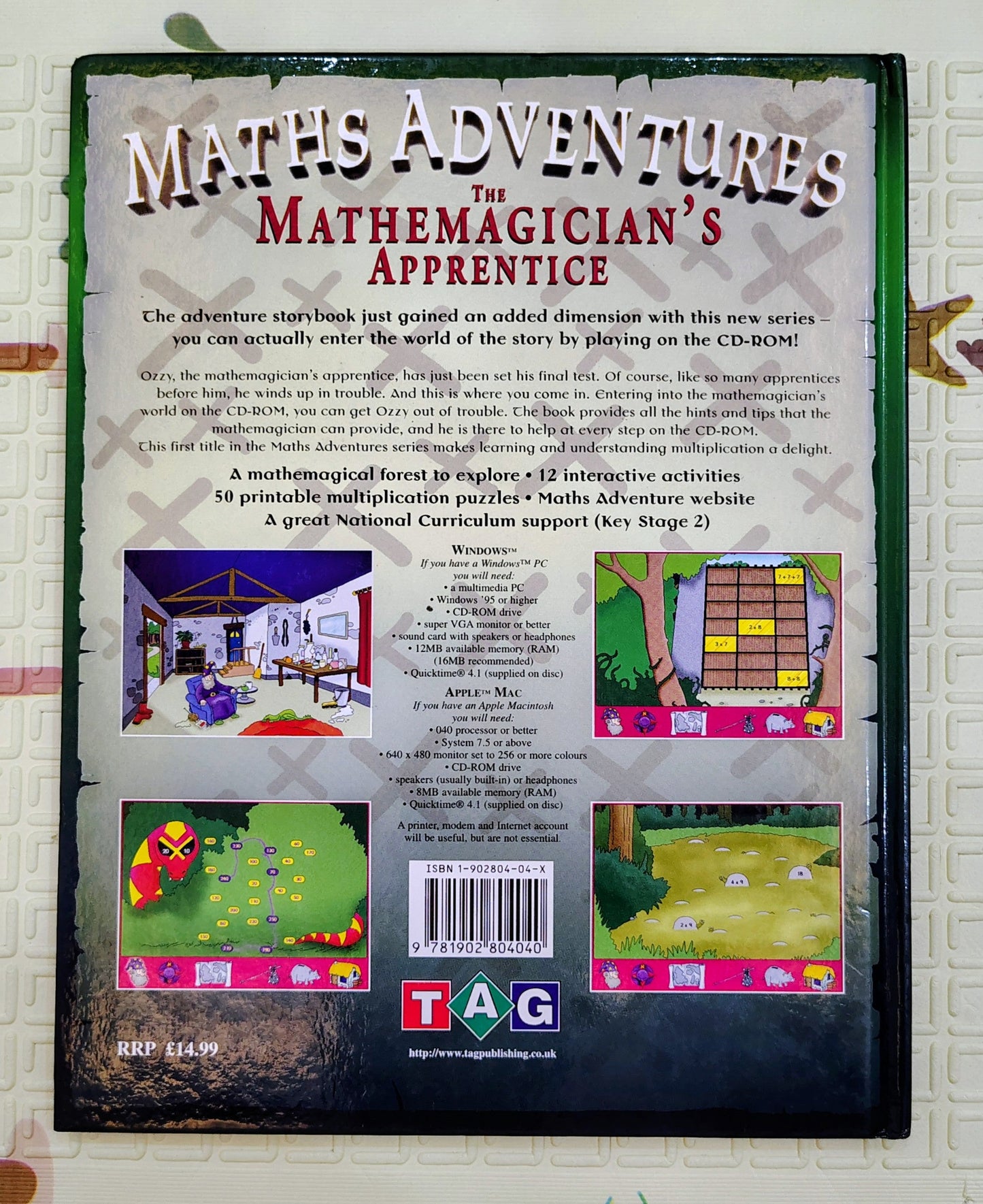 Maths Adventures: The Mathemagician's Apprentice by Brian Boyd