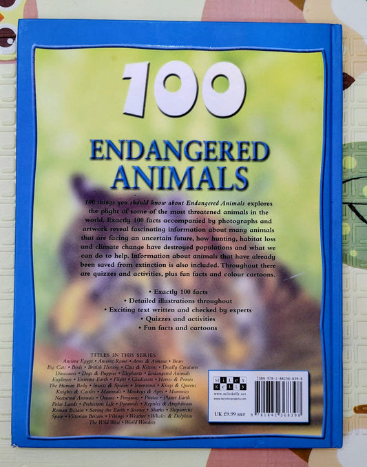 100 Things You Should Know About Endangered Animals by Miles Kelly