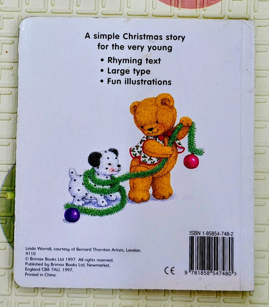 Teddy Bear's Christmas by Brimax | Toddler's First Stories