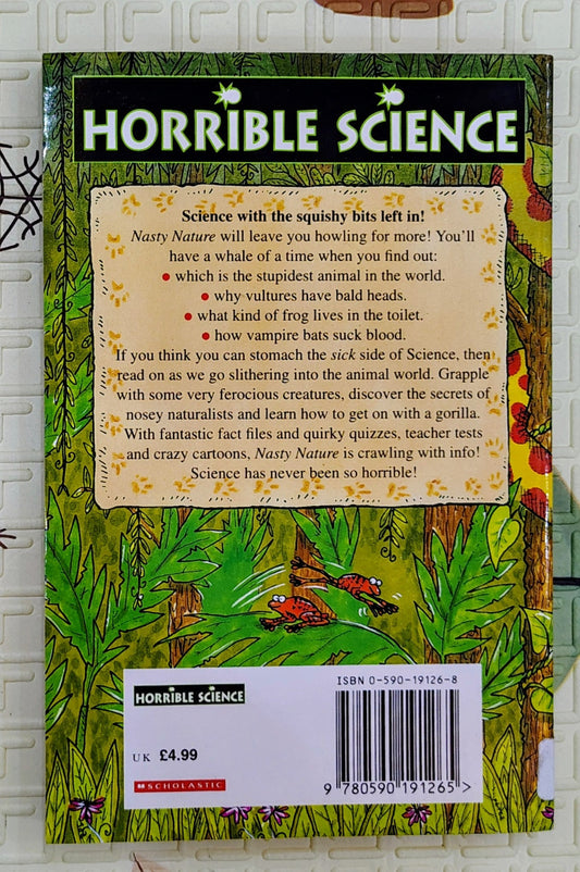 Nasty Nature by Nick Arnold | Horrible Science