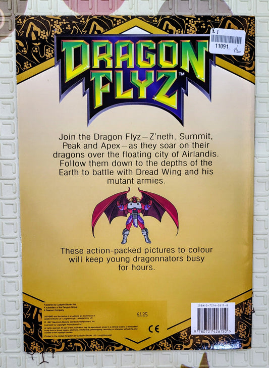 Dragon Flyz Colouring Book | Ladybird