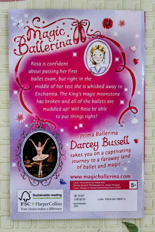Magic Ballerina: Rosa and the Magic Moonstone by Darcey Bussell