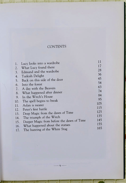 The Lion, the Witch and the Wardrobe by C.S. Lewis