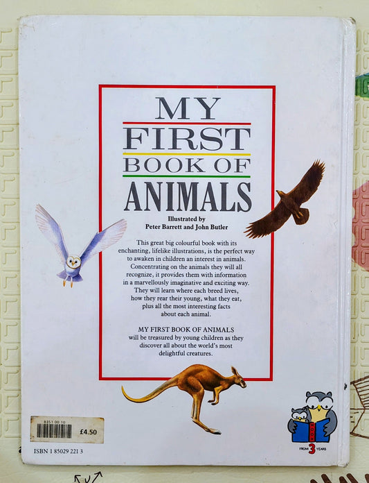 My First Book of Animals by Mothercare