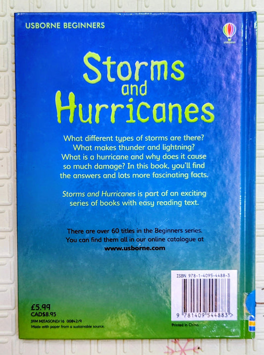Storms and Hurricanes by Usborne