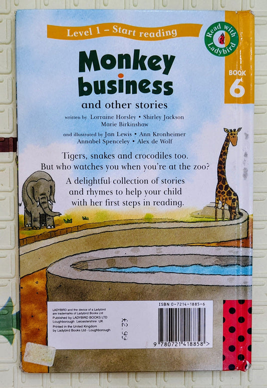 Monkey Business by Lorraine Horsley | Read with Ladybird Level 1