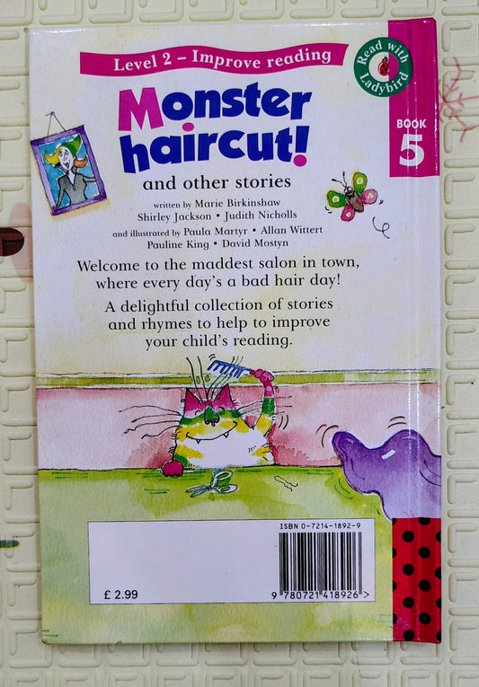 Monster Haircut! by Marie Birkinshaw | Read with Ladybird Level 2