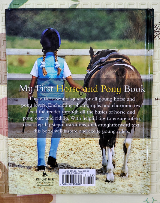 My First Horse and Pony Book by Judith Draper