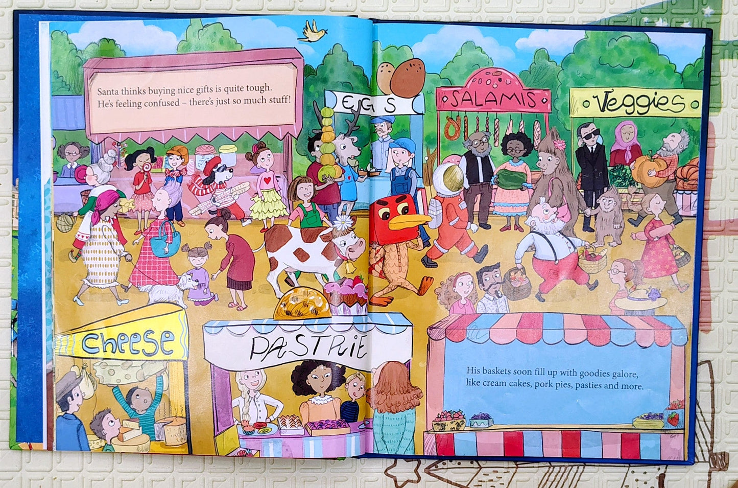 I Saw Santa in Yorkshire by JD Green | A search and find adventure