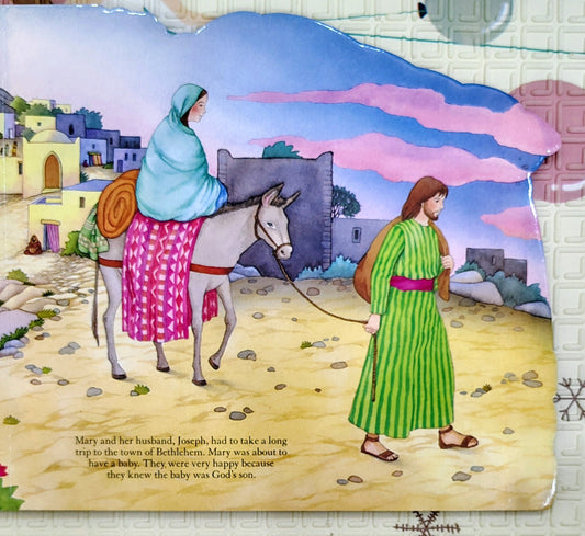 The First Christmas | Cutout Board Book