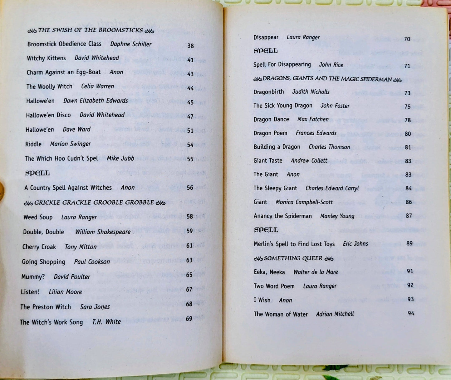 Magic Poems compiled by Jennifer Curry | Scholastic