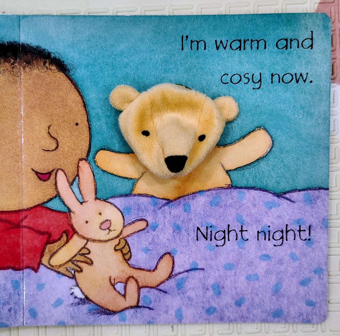 Sleep Tight, Teddy! by Annie Kubler | Finger Puppet Book