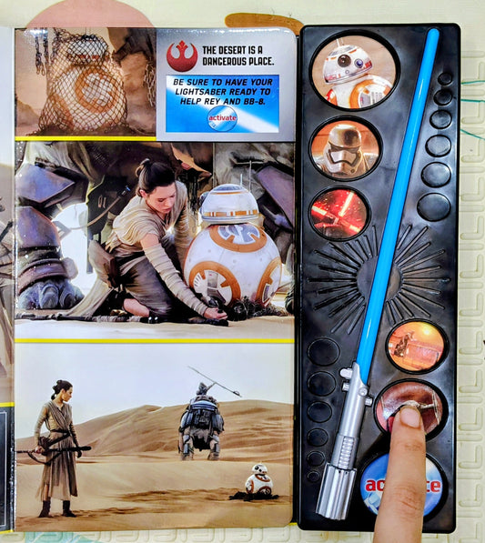 Star Wars: Lightsaber Rescue | Disney | Sound and Light book