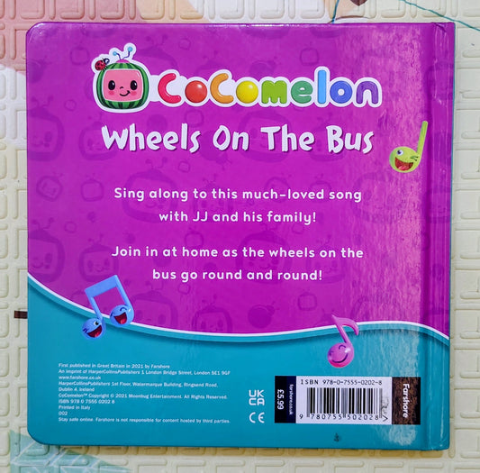 Cocomelon: Wheels On The Bus | Boardbook