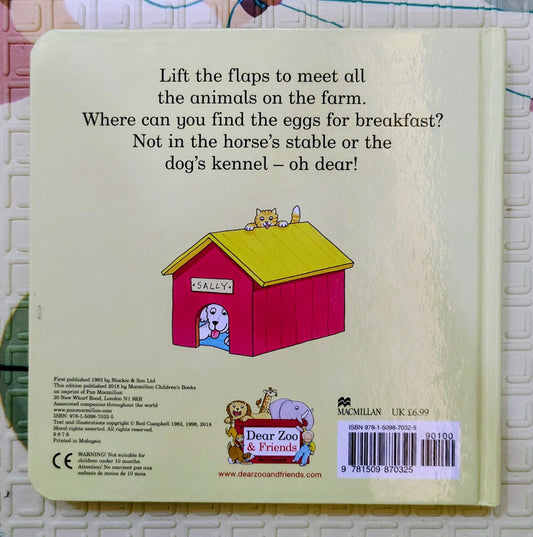 Oh Dear! by Rod Campbell | Lift the Flap