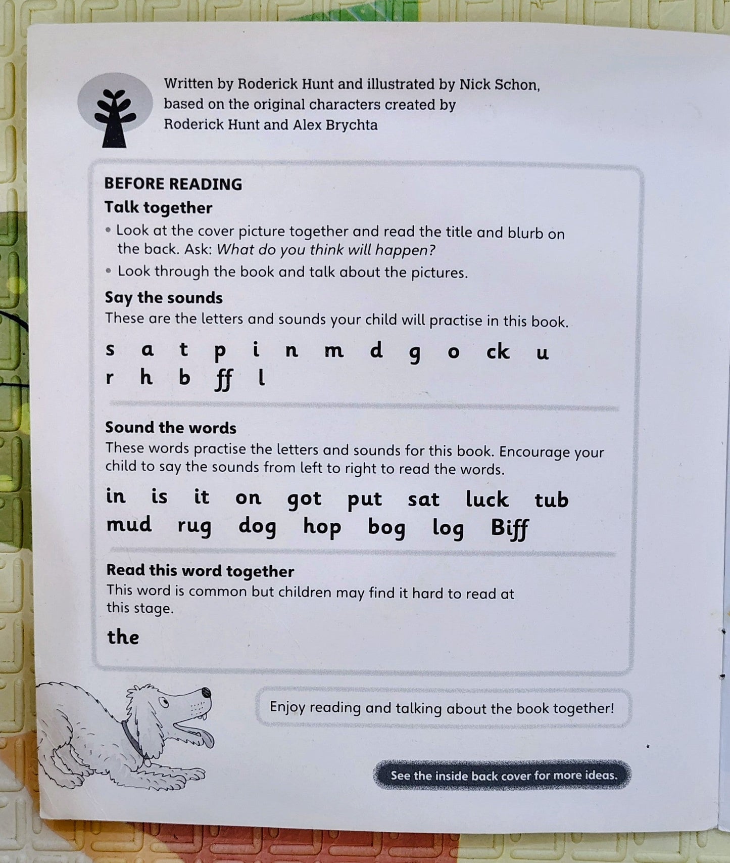 Mud! by Roderick Hunt & Alex Brychta | Oxford Reading Tree Level 1+