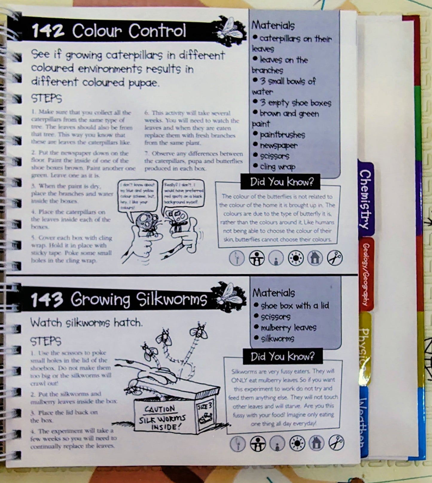 501 Science Experiments Illustrated by Glen Singleton | Activity Books