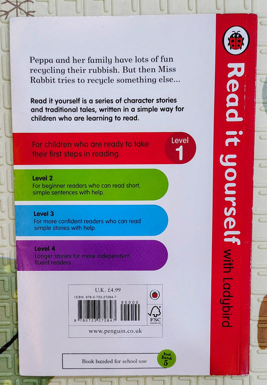 Peppa Pig: Recycling Fun! by Ladybird | Level 1