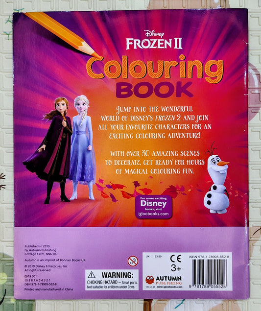 Disney Frozen II Colouring Book
