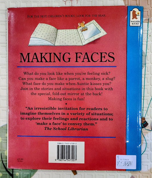 Making Faces by Nick Butterworth | Walker Books | Mirror Inside
