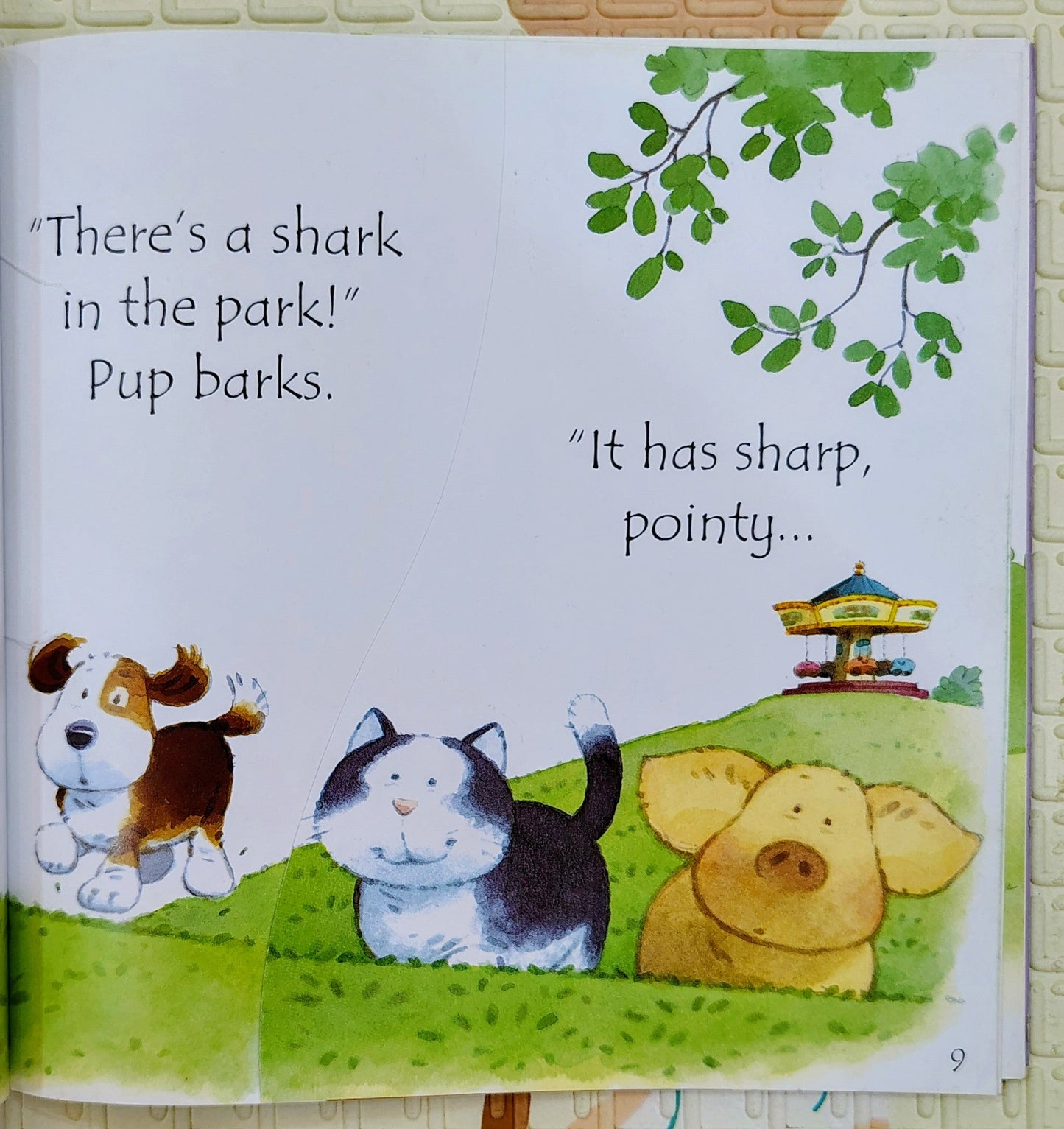 Shark in the Park by Phil Roxbee Cox & Stephen Cartwright | Usborne Phonics Readers