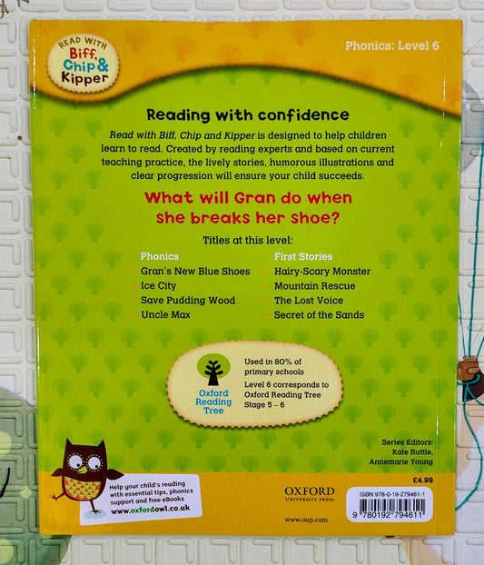 Gran's New Blue Shoes by Roderick Hunt | Oxford Phonics Level 6