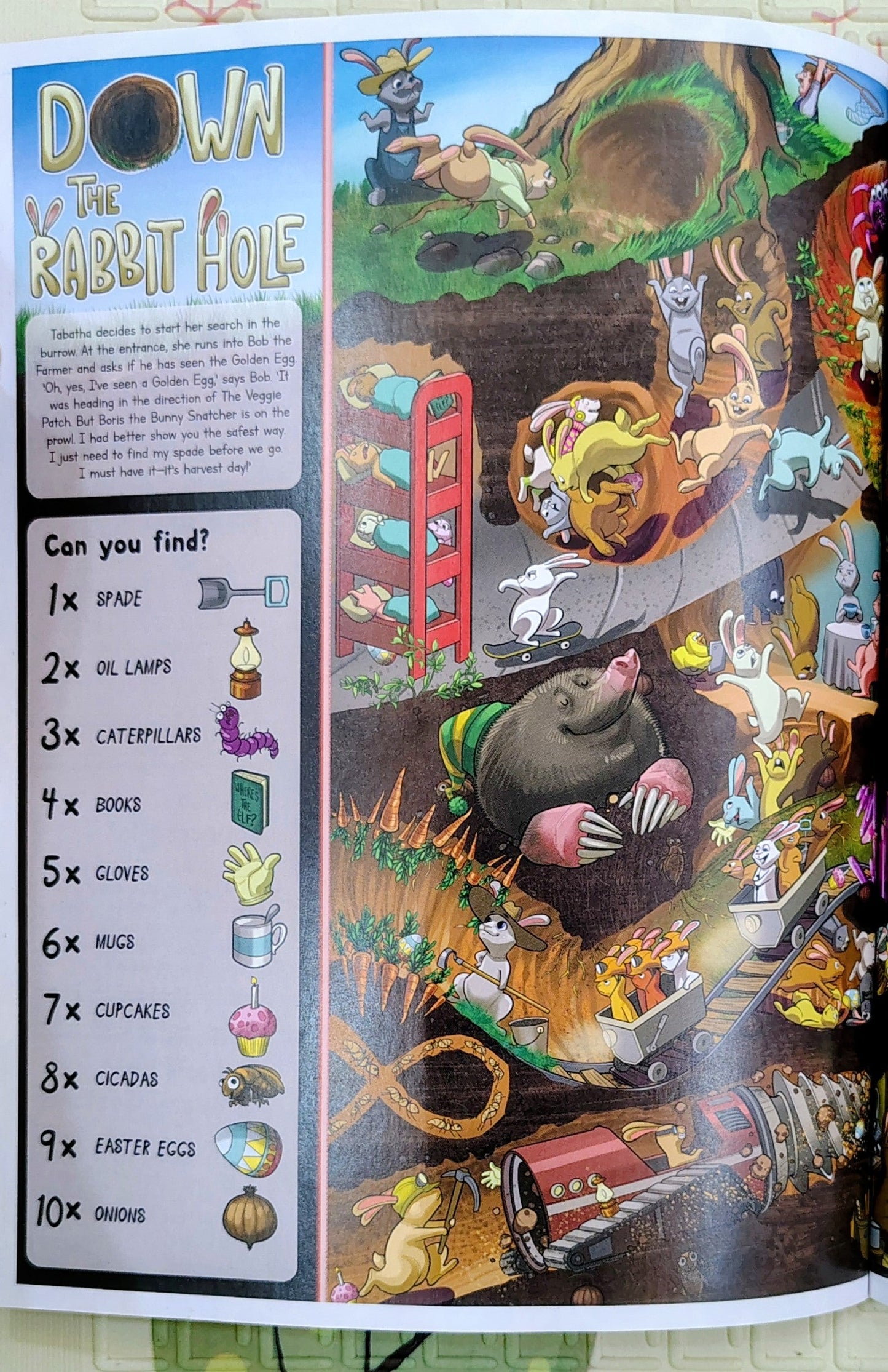 Where's the Golden Egg? by Bill Hope | Scholastic | Over 500 things to find