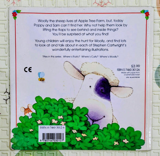 Where's Woolly? by Stephen Cartwright | Usborne | Lift-the-flap