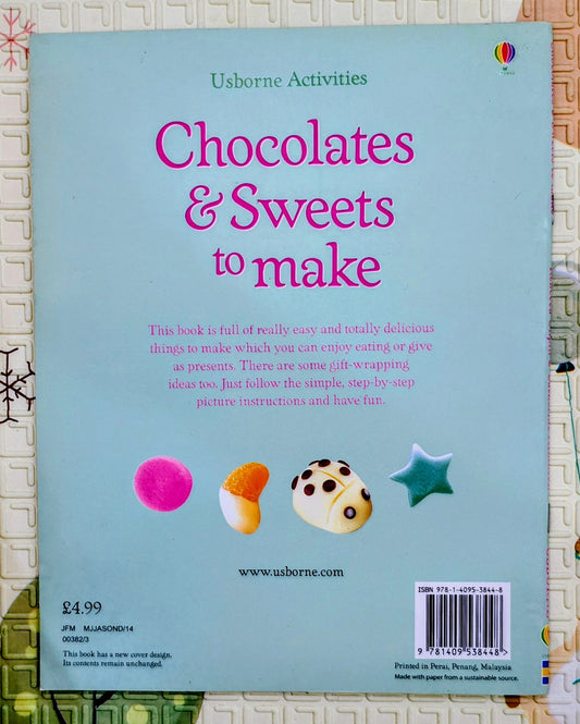 Chocolates & Sweets to make by Usborne | Cookbook