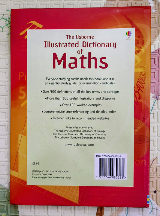 The Usborne Illustrated Dictionary of Maths by Usborne
