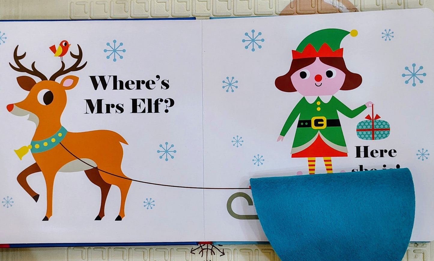 Where's Santa Claus? by Ingela P Arrhenius | Nosy Crow | Touch and Feel