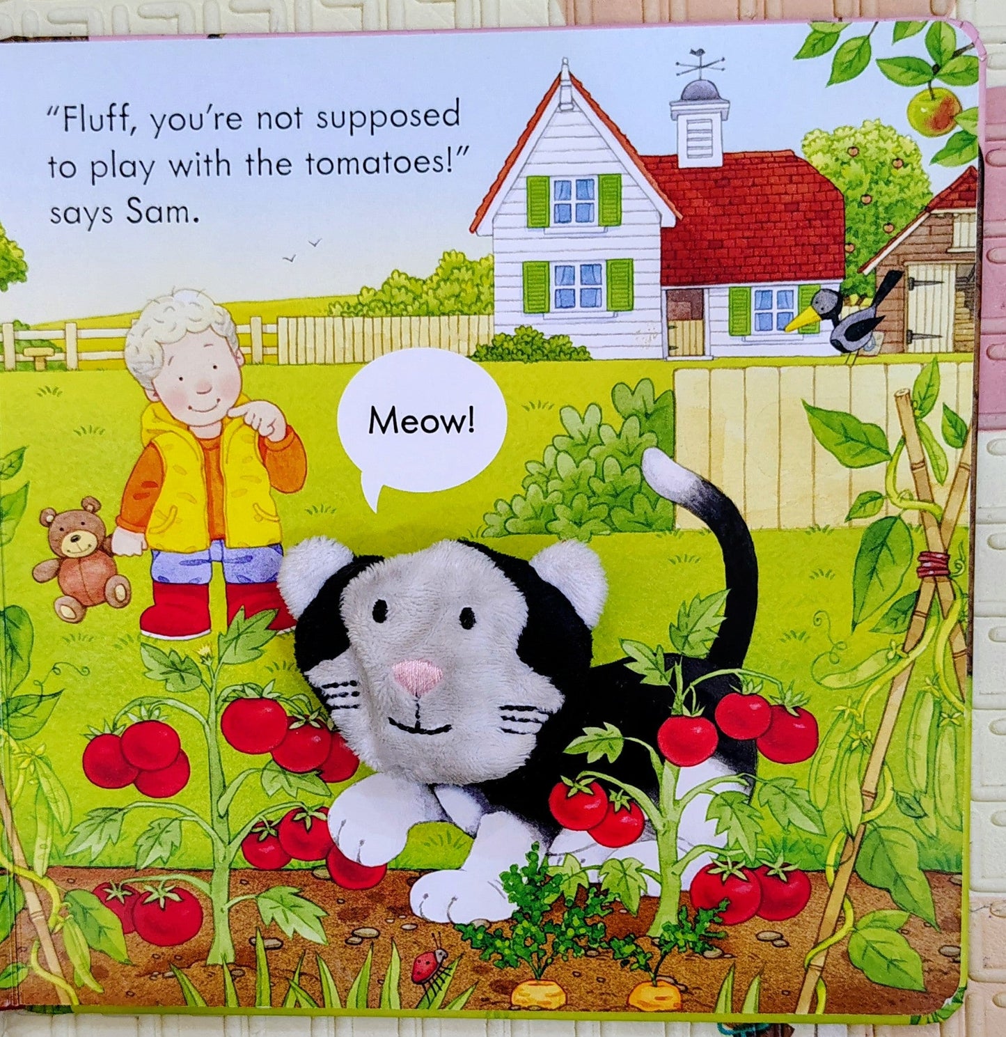 Poppy and Sam and the Kitten by Usborne | Finger Puppet Book